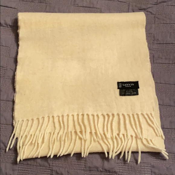 SOLD. FINAL SALE ❗️LANVIN cashmere/wool scarf - Picture 6 of 8